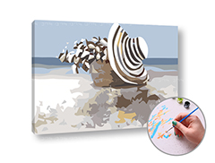 Dipingere con i numeri VACANZA IN SPIAGGIA - Level Starter 