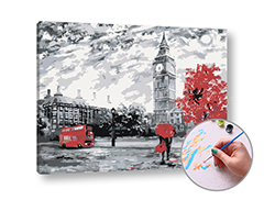 Dipingere con i numeri IMPRESSIONI DI LONDRA - Level Medium