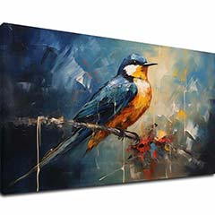Dipinti uccelli Morning Songbird | dimensioni diverse