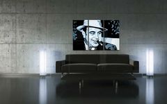 Dipinto a mano POP ART AL CAPONE | dimensioni diverse