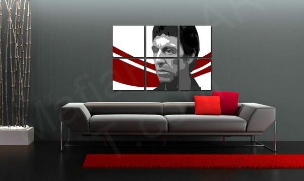 Dipinto a mano POP ART AL PACINO 90x60 cm