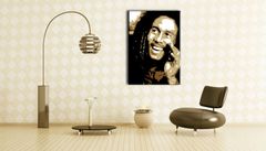 Dipinto a mano POP ART  BOB MARLEY  50x70 cm