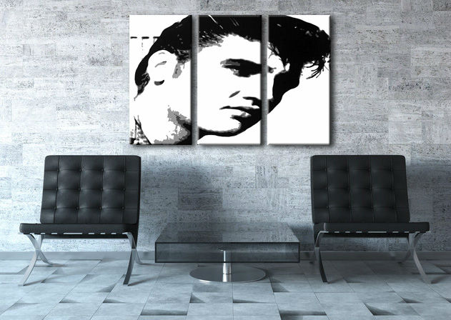 Dipinto a mano POP ART ELVIS 120x80 cm