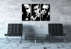 Dipinto a mano POP ART GODFATHER 120x80 cm