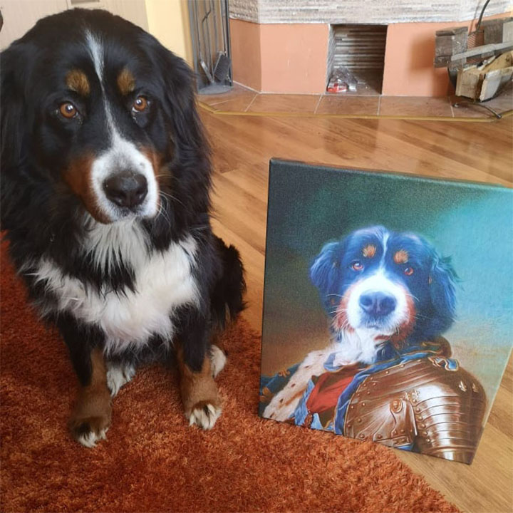 Foto su tela Pet Portrait_2 - 50x60 cm