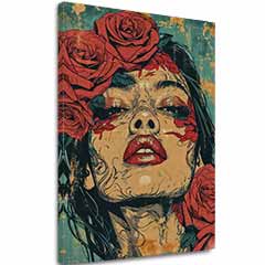 Immagine elegante di una donna Passione
