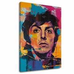 Immagine PAUL MCCARTNEY - Genio dei Beatles | 100% originale dipinto ad acrilico