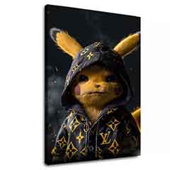 Immagine PIKACHU: Re dello streetwear | Tela italiana