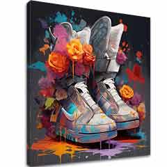 L'immagine sulla tela - Le mie scarpe da sogno | dimensioni diverse