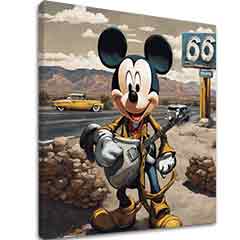 L'immagine sulla tela - Topolino cantante di campagna | dimensioni diverse