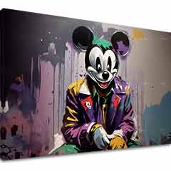 L'immagine sulla tela - Topolino dell'orrore | dimensioni diverse