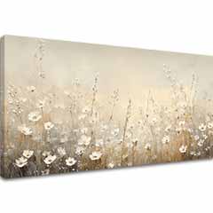 Pittura floreale da sogno | 100% originale dipinto ad acrilico