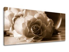 Pittura murale panoramica FIORI 40x80 cm