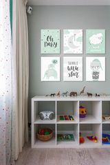 Pittura murale PER BAMBINI Sconto 60 % 120X100 cm