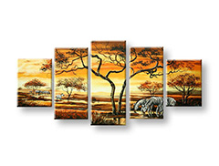 Quadri dipinti su tela AFRICA FB306E5
