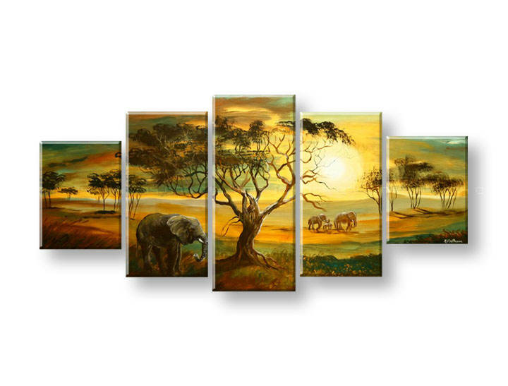 Quadri dipinti su tela AFRICA FB398E5
