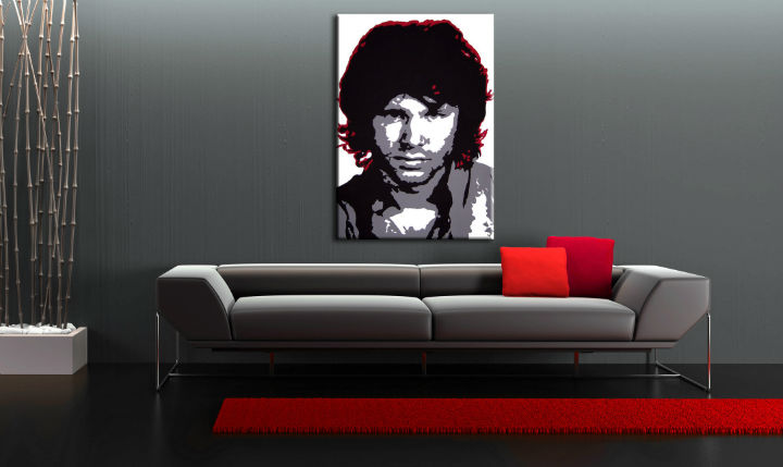 Quadri dipinti a mano Pop Art Jim Morrison jm