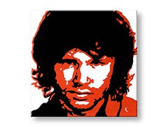 Quadri dipinti a mano Pop Art Jim Morrison jm2