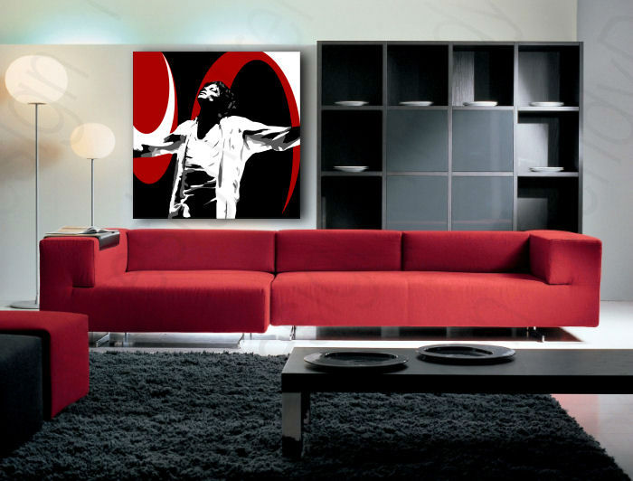 Quadri dipinti a mano Pop Art Michael Jackson mj1