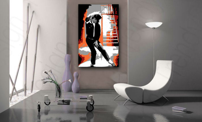 Quadri dipinti a mano Pop Art Michael Jackson mj4